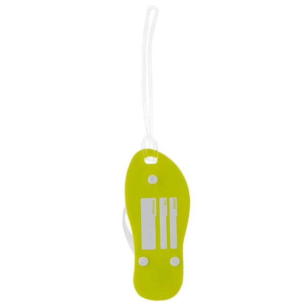 Etichetta bagaglio Slipper - personalizzabile con logo