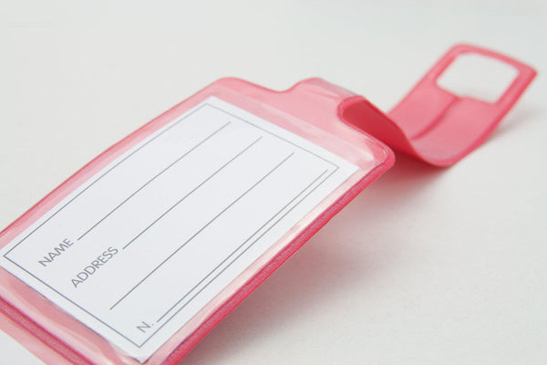 ETICHETTE BAGAGLIO PREMIUM - Personalizzate e resistenti - personalizzabile con logo
