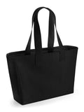 Everyday Canvas Tote nero - personalizzabile con logo