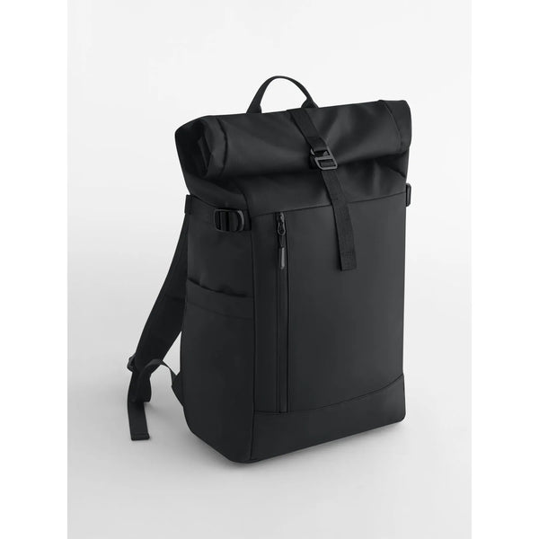 Everyday Carry 25 Litre Roll-Top Backpack nero - personalizzabile con logo