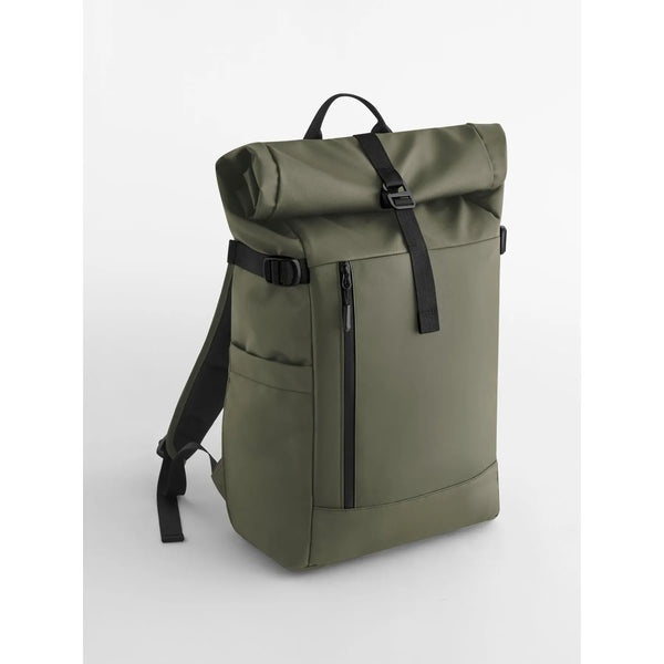 Everyday Carry 25 Litre Roll-Top Backpack verde - personalizzabile con logo