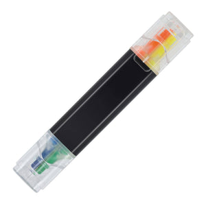 Evidenziatore 4 in 1 Nero - personalizzabile con logo