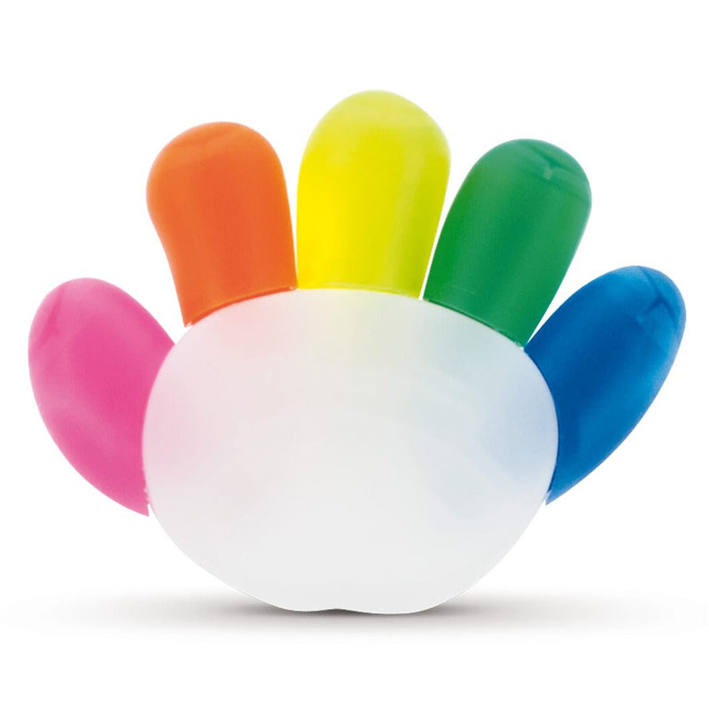 Evidenziatore Hand Bianco - personalizzabile con logo