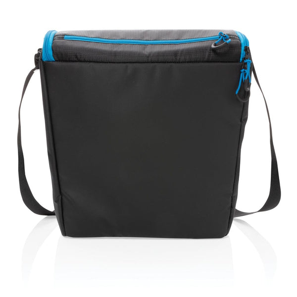 Explorer borsa termica outdoor media nero, blu - personalizzabile con logo