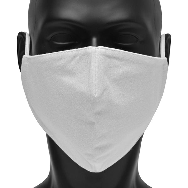 Face-Mask Folded bianco / UNICA - personalizzabile con logo