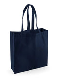 Fairtrade cotton classic shopper blu  blu navy - personalizzabile con logo