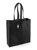 Fairtrade cotton classic shopper nero - personalizzabile con logo