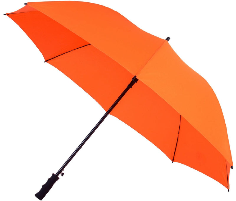 Falcone Ombrello da golf antivento Arancione - personalizzabile con logo