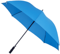 Falcone Ombrello da golf antivento Azzurro - personalizzabile con logo