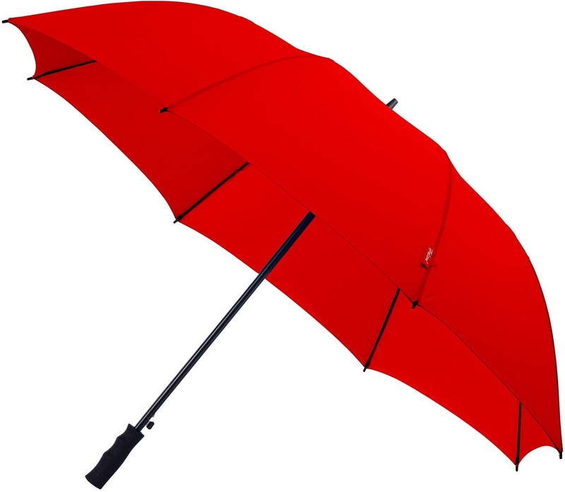Falcone Ombrello da golf antivento Rosso - personalizzabile con logo