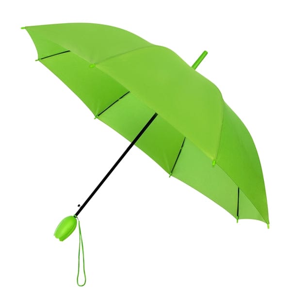 FALCONETTI® Ombrello Tulipano automatico verde - personalizzabile con logo