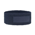 Fascia capelli in policotone blu navy - personalizzabile con logo