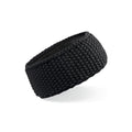 Fascia Waffle nero - personalizzabile con logo