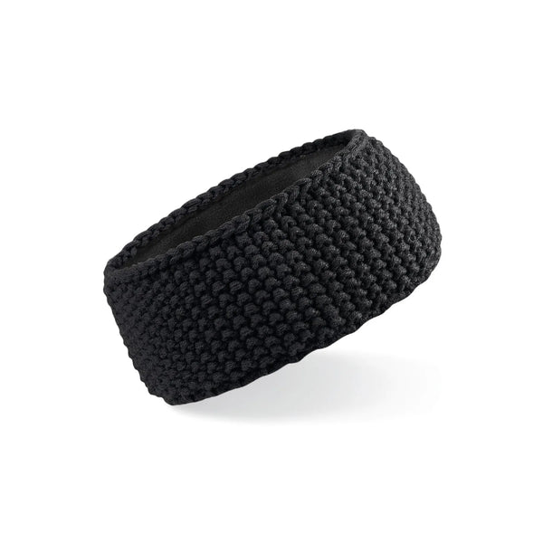Fascia Waffle nero - personalizzabile con logo