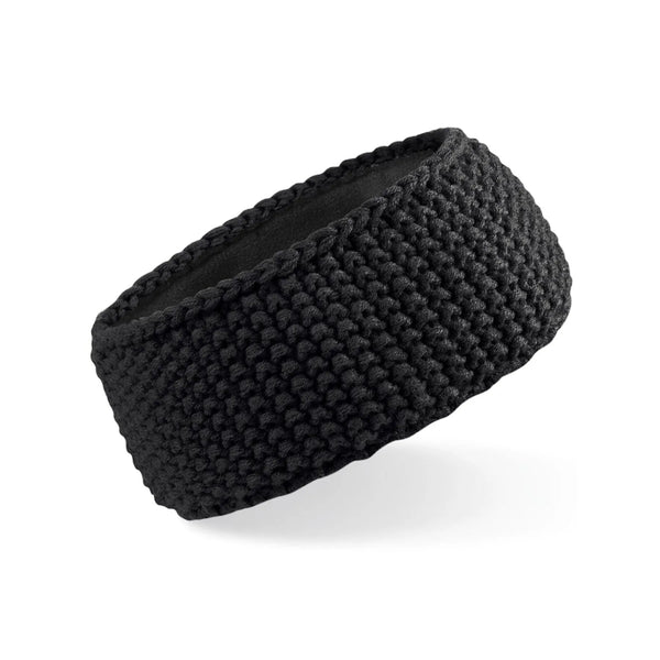 Fascia Waffle nero - personalizzabile con logo