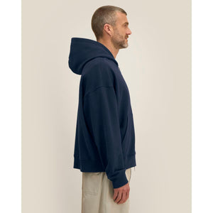 Felpa A Zip Con Cappuccio Unisex Boxy Fronter - personalizzabile con logo