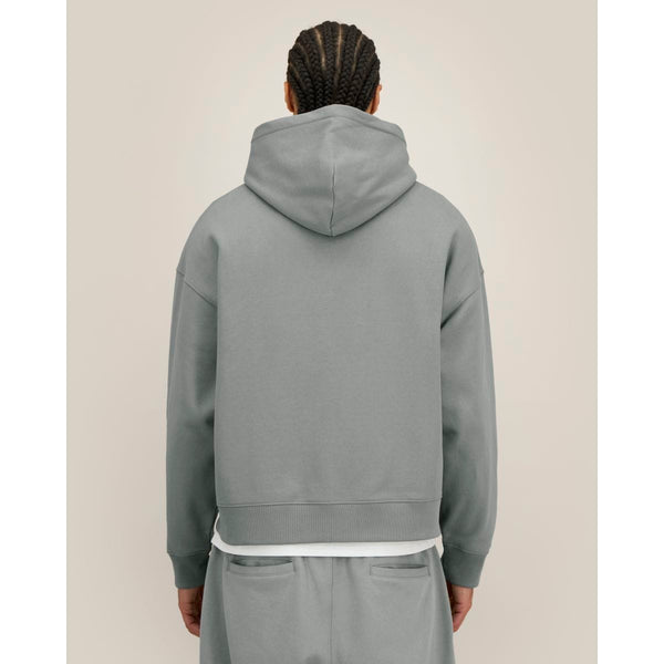 Felpa A Zip Con Cappuccio Unisex Boxy Fronter - personalizzabile con logo