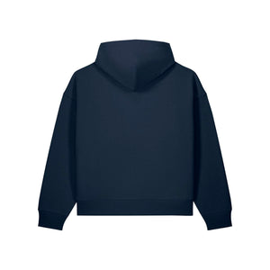 Felpa A Zip Con Cappuccio Unisex Boxy Fronter - personalizzabile con logo