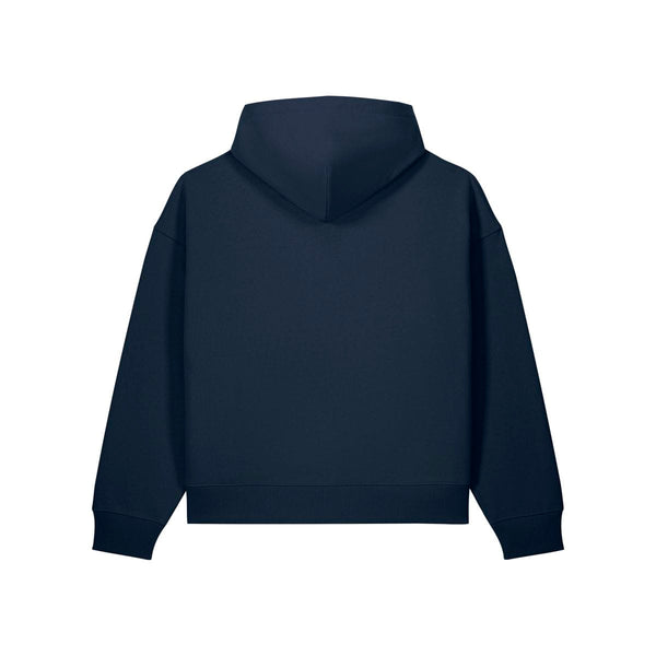 Felpa A Zip Con Cappuccio Unisex Boxy Fronter - personalizzabile con logo