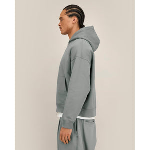 Felpa A Zip Con Cappuccio Unisex Boxy Fronter - personalizzabile con logo