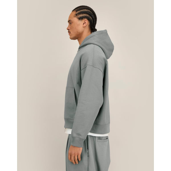 Felpa A Zip Con Cappuccio Unisex Boxy Fronter - personalizzabile con logo