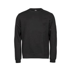 Felpa Athletic Crew Neck nero / XS - personalizzabile con logo
