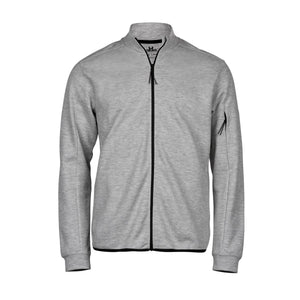 Felpa Athletic Full Zip Cardigan grigio / XS - personalizzabile con logo