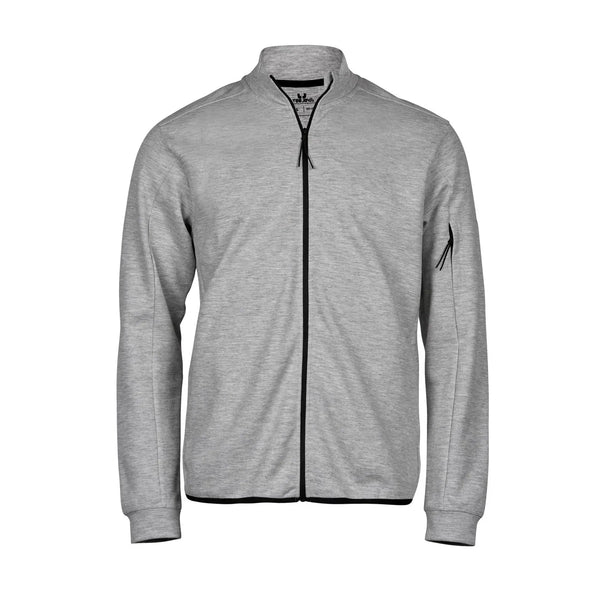 Felpa Athletic Full Zip Cardigan grigio / XS - personalizzabile con logo