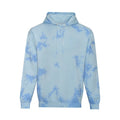 Felpa AWDis Tie-Dye Hoodie azzurro / XS - personalizzabile con logo