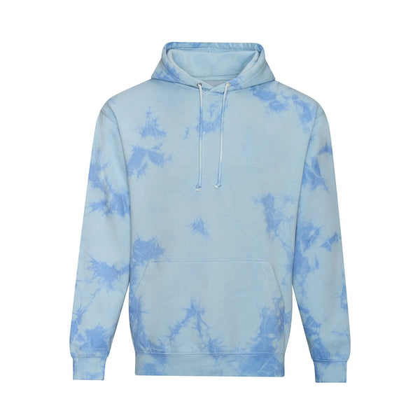 Felpa AWDis Tie-Dye Hoodie azzurro / XS - personalizzabile con logo