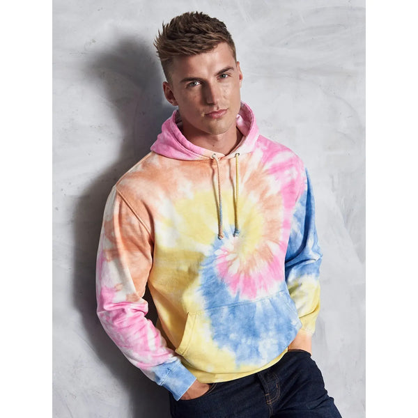 Felpa AWDis Tie-Dye Hoodie - personalizzabile con logo