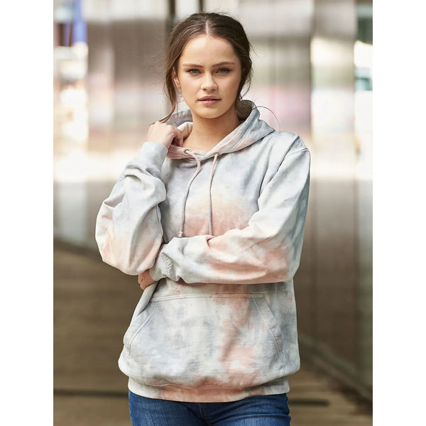 Felpa AWDis Tie-Dye Hoodie - personalizzabile con logo