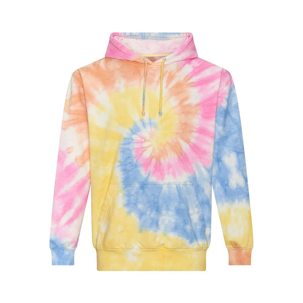 Felpa AWDis Tie-Dye Hoodie pastel swirl / XS - personalizzabile con logo