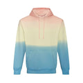 Felpa AWDis Tie-Dye Hoodie rosa / XS - personalizzabile con logo