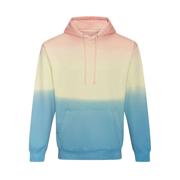 Felpa AWDis Tie-Dye Hoodie rosa / XS - personalizzabile con logo