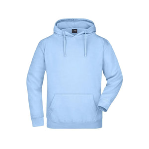 Felpa azzurro / S - personalizzabile con logo