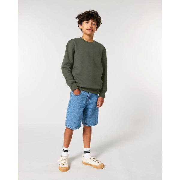 Felpa Bambino Iconic Mini Changer 2.0 kaki / 12-13/152-158cm - personalizzabile con logo