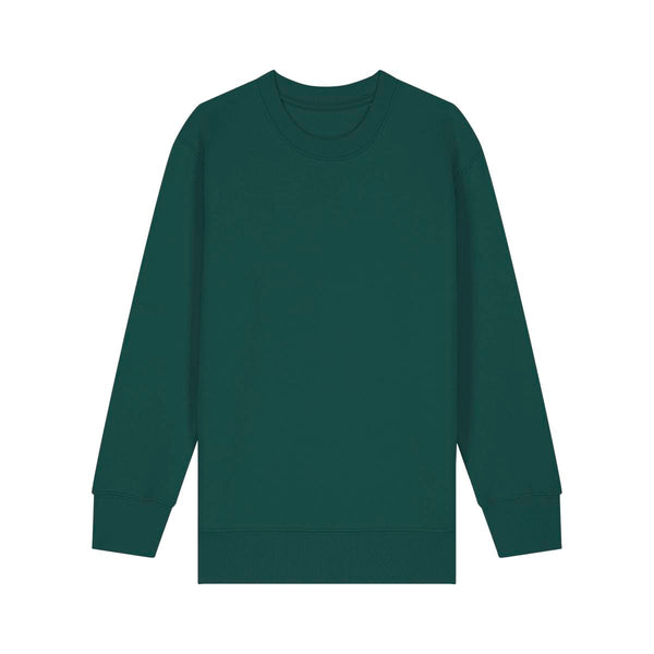 Felpa Bambino Iconic Mini Changer 2.0 verde / 3-4/98-104cm - personalizzabile con logo