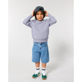Felpa Bambino Iconic Mini Changer 2.0 viola / 3-4/98-104cm - personalizzabile con logo