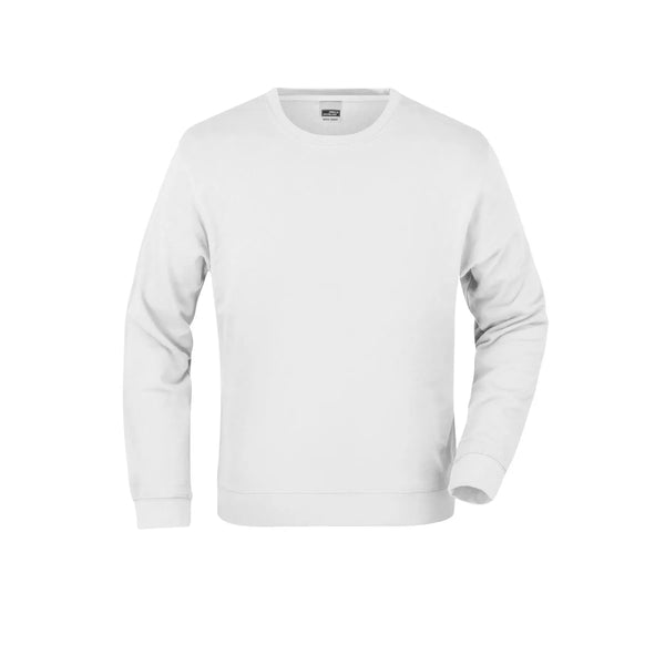 Felpa Basic bianco / S - personalizzabile con logo