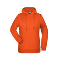 Felpa Basic cappuccio Lady arancione / XS - personalizzabile con logo