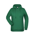 Felpa Basic cappuccio Lady irish-green / XS - personalizzabile con logo
