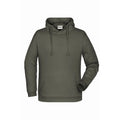 Felpa Basic cappuccio Man dark-grey / S - personalizzabile con logo