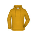 Felpa Basic cappuccio Man giallo / S - personalizzabile con logo