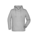 Felpa Basic cappuccio Man grey-heather / S - personalizzabile con logo