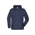 Felpa Basic cappuccio Man navy / S - personalizzabile con logo