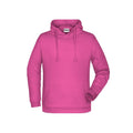 Felpa Basic cappuccio Man rosa / S - personalizzabile con logo