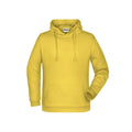 Felpa Basic cappuccio Man yellow / S - personalizzabile con logo