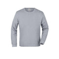 Felpa Basic grigio / S - personalizzabile con logo