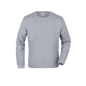 Felpa Basic grigio / S - personalizzabile con logo